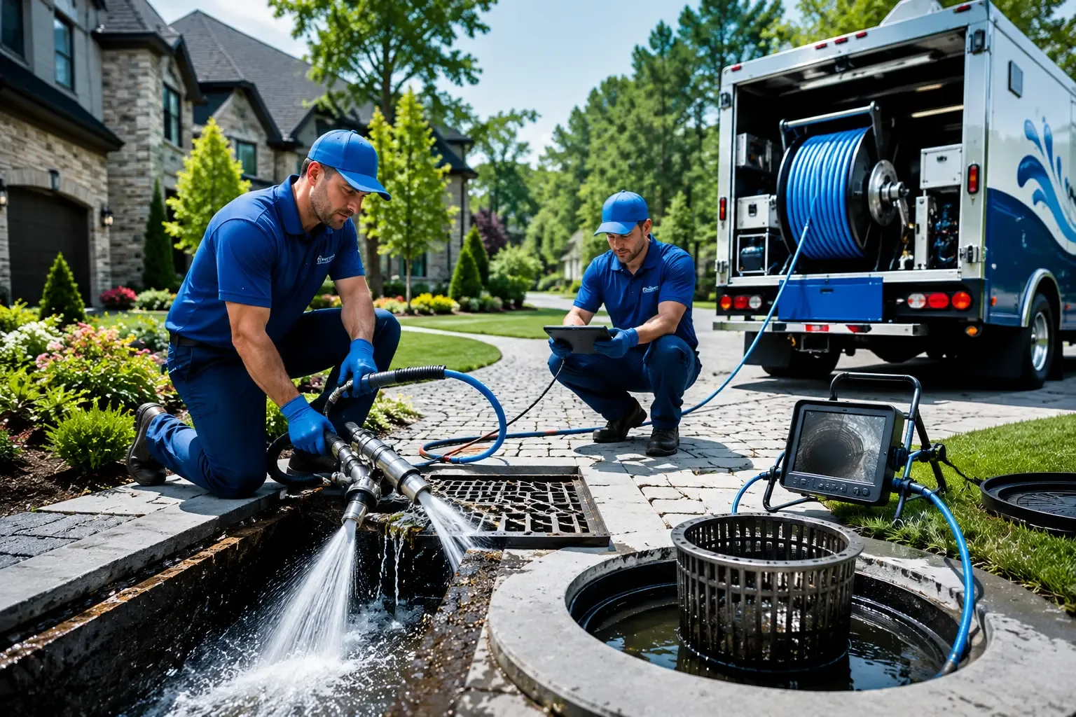 Local outdoor drain cleaning professionals in Rockland, MI